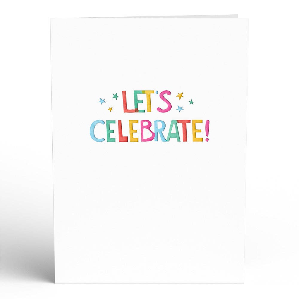 Let's Celebrate Birthday 5''x7'' Card, Birthday Cards