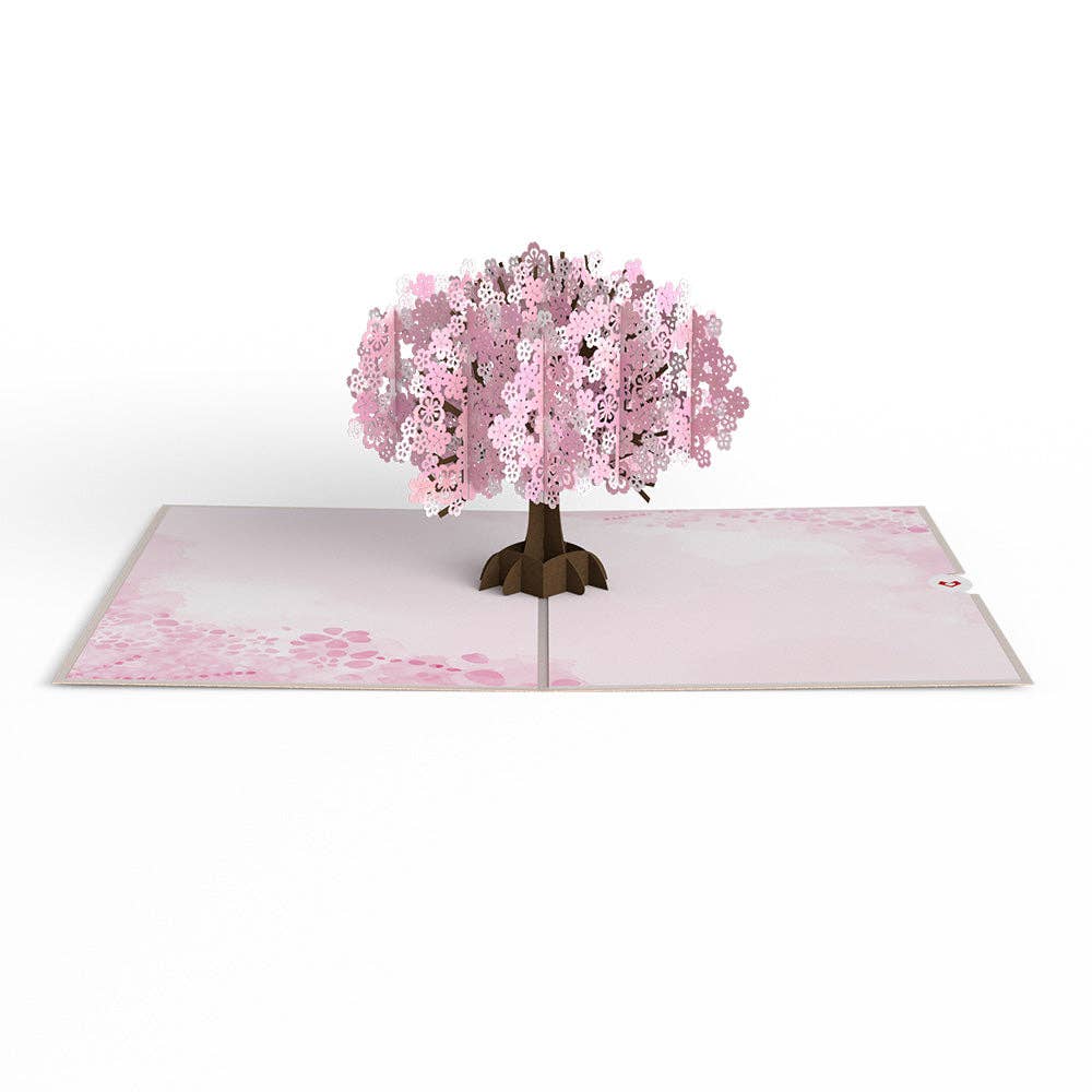 Cherry Blossom Card, 5x7" Pop-Up Cards