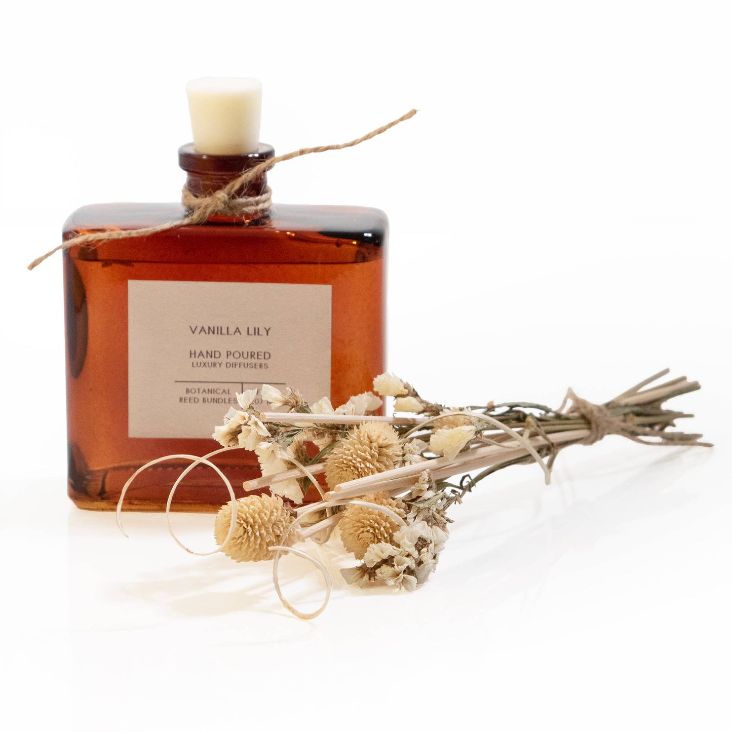 SAMPLE Vanilla Lily Bouquet Reed Bundle Diffuser