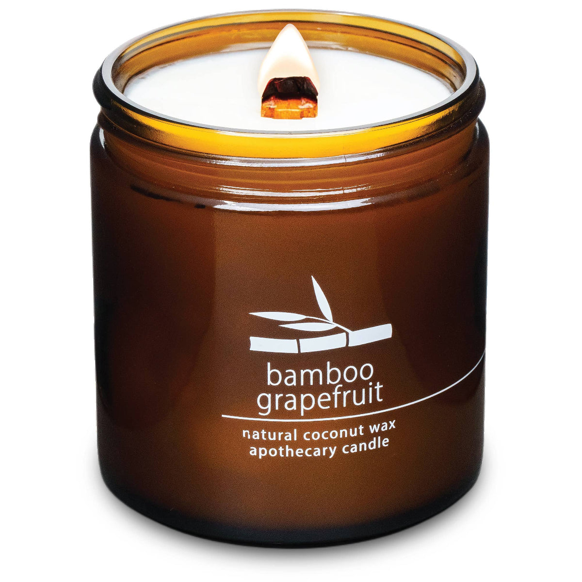 Bamboo Grapefruit Candle | 16 oz Apothecary