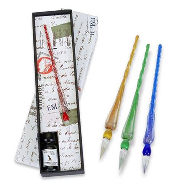 Glass Pen & Ink Sets