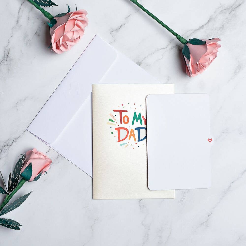 To My Dad: Happy Father's Day 5''x7'' Card, Pop-Up Cards