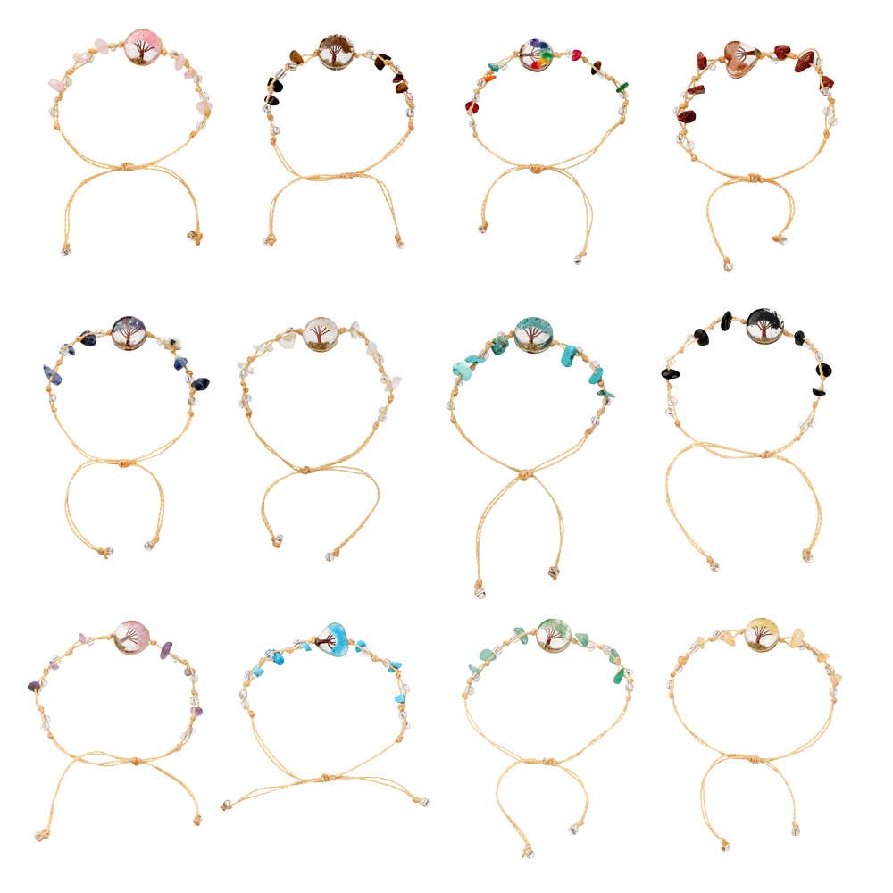 PULL TIE TREE BRACELETS
