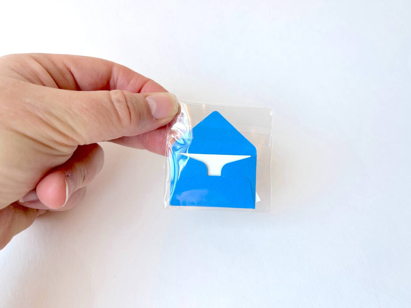 Mini Envelope and Blank Note Card (Set of 7 colors)
