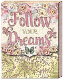Punch Studio Pocket Notepad -FOLLOW DREAMS