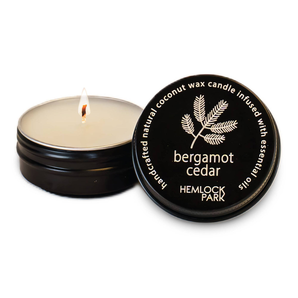 Bergamot Cedar Candle | 1 oz Travel Size