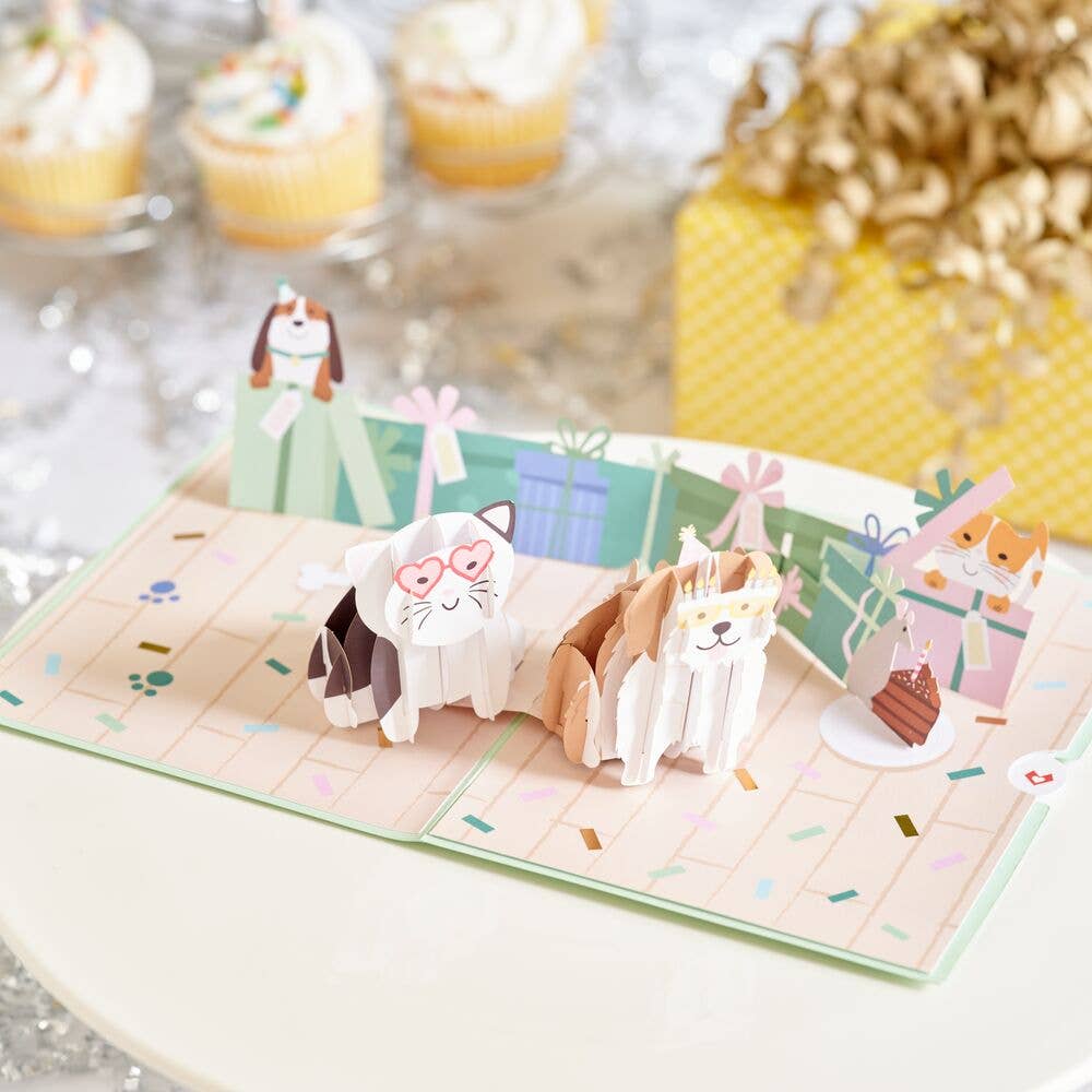 Birthday Cats and Dogs Card, 5x7" Birthday Cards (-62%)