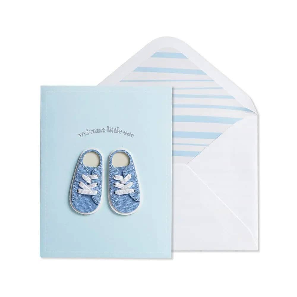 Baby Sneakers Boy Baby Card