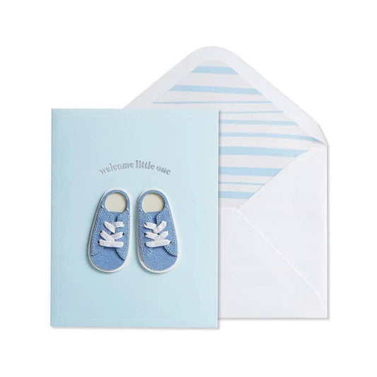 Baby Sneakers Boy Baby Card