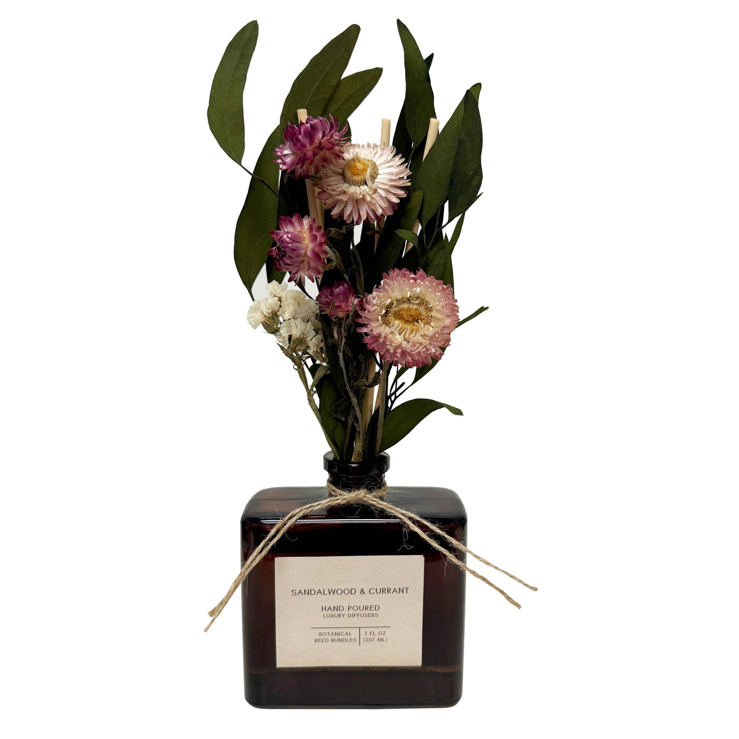 SAMPLE Sandalwood & Currant Bouquet Reed Bundle Diffuser