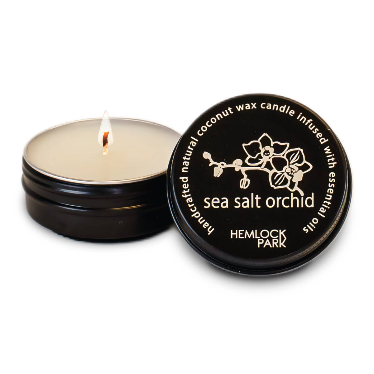 Sea Salt Orchid Candle | 1 oz Travel Size
