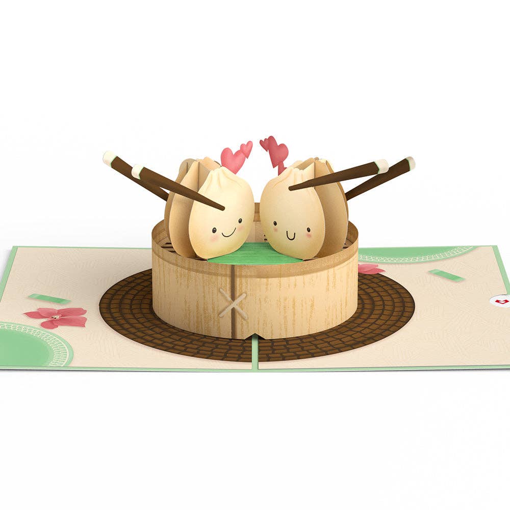 You're All That and Dim Sum 5x7" Pop-Up Card