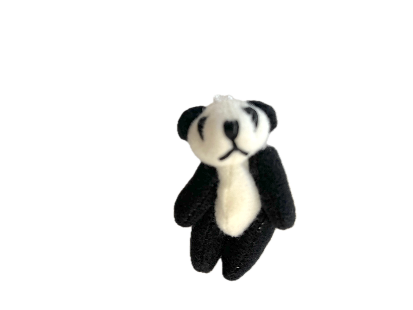 Miniature Panda Bear Plush Animal 