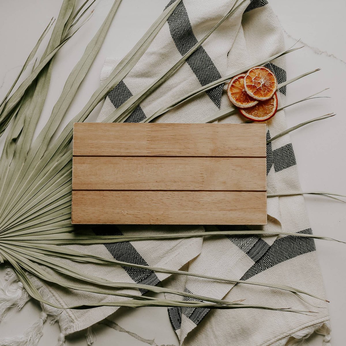 Natural Rectangular Wood Tray - Home Decor & Gifts