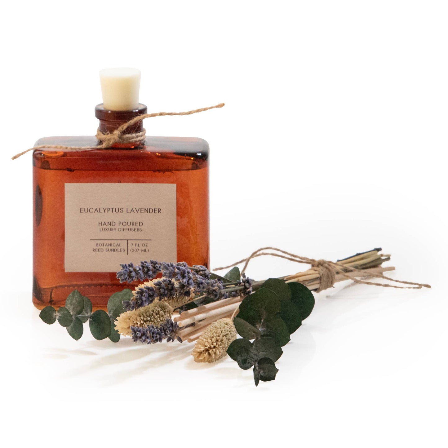 SAMPLE Eucalyptus Lavender Bouquet Reed Bundle Diffuser