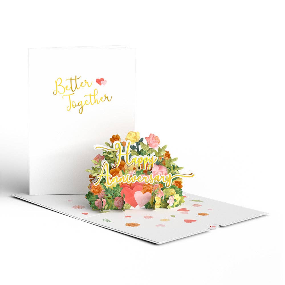 Better Together Anniversary 5''x7'' Card, Pop-Up Cards