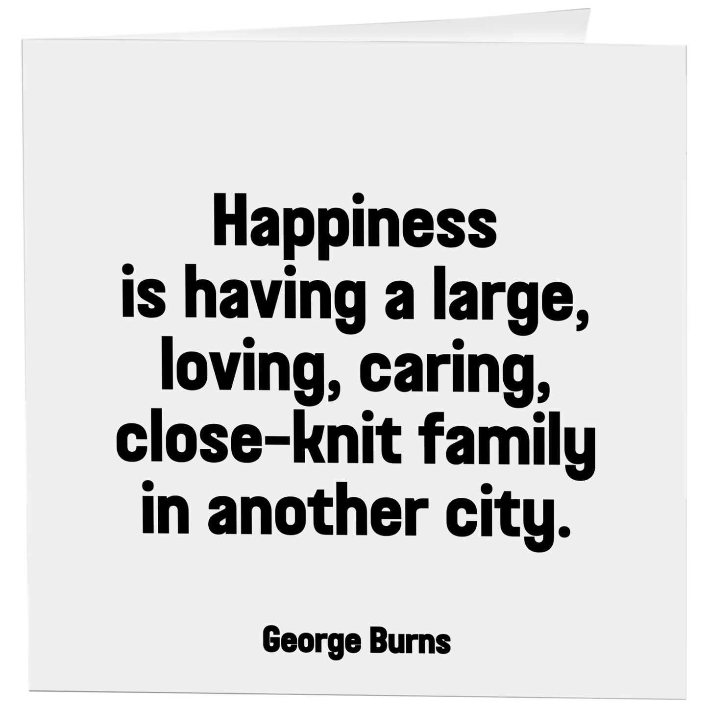 Greeting Card "Happiness Is" Inspirational Card