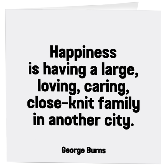 Greeting Card "Happiness Is" Inspirational Card