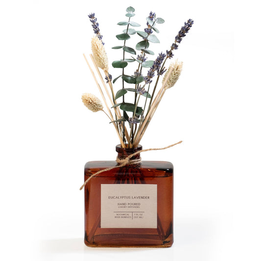 SAMPLE Eucalyptus Lavender Bouquet Reed Bundle Diffuser