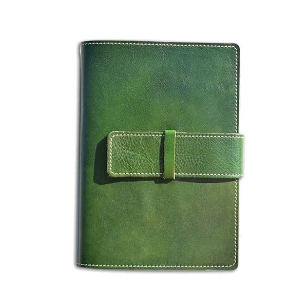 Roma Calfskin Leather 5x7"Journal Italian hand-made