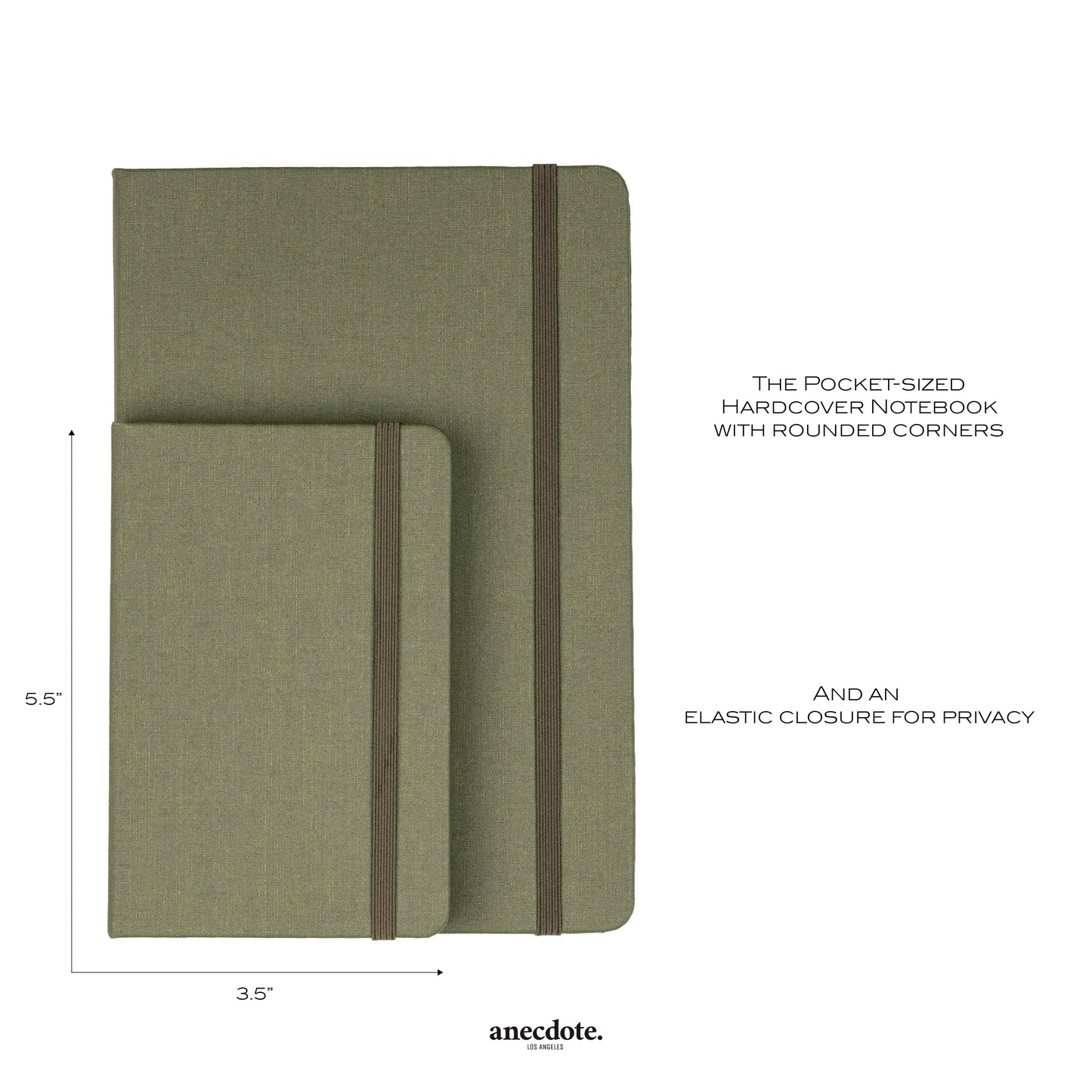 Pocket Notebook | Small Lined Journal | 11 Colors 