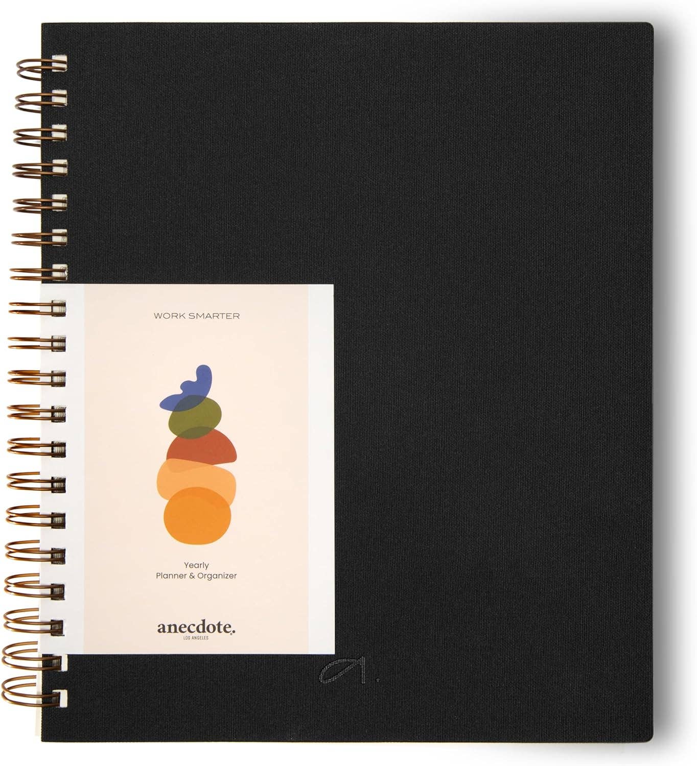 The Yearly Planner -Undated 52 week planner - Spiral Bound