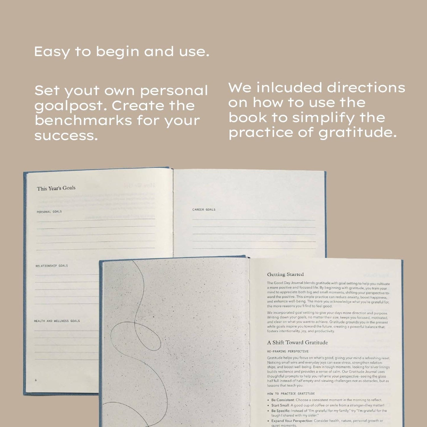 The Good Day Journal | Mindfulness & Gratitude Journal 