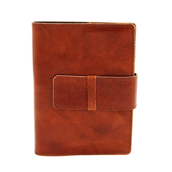 Roma Calfskin Leather 5x7"Journal Italian hand-made