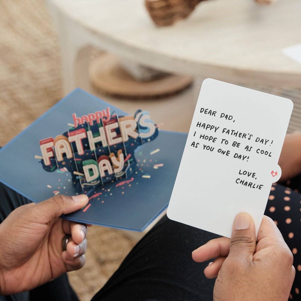 To My Dad: Happy Father's Day 5''x7'' Card, Pop-Up Cards