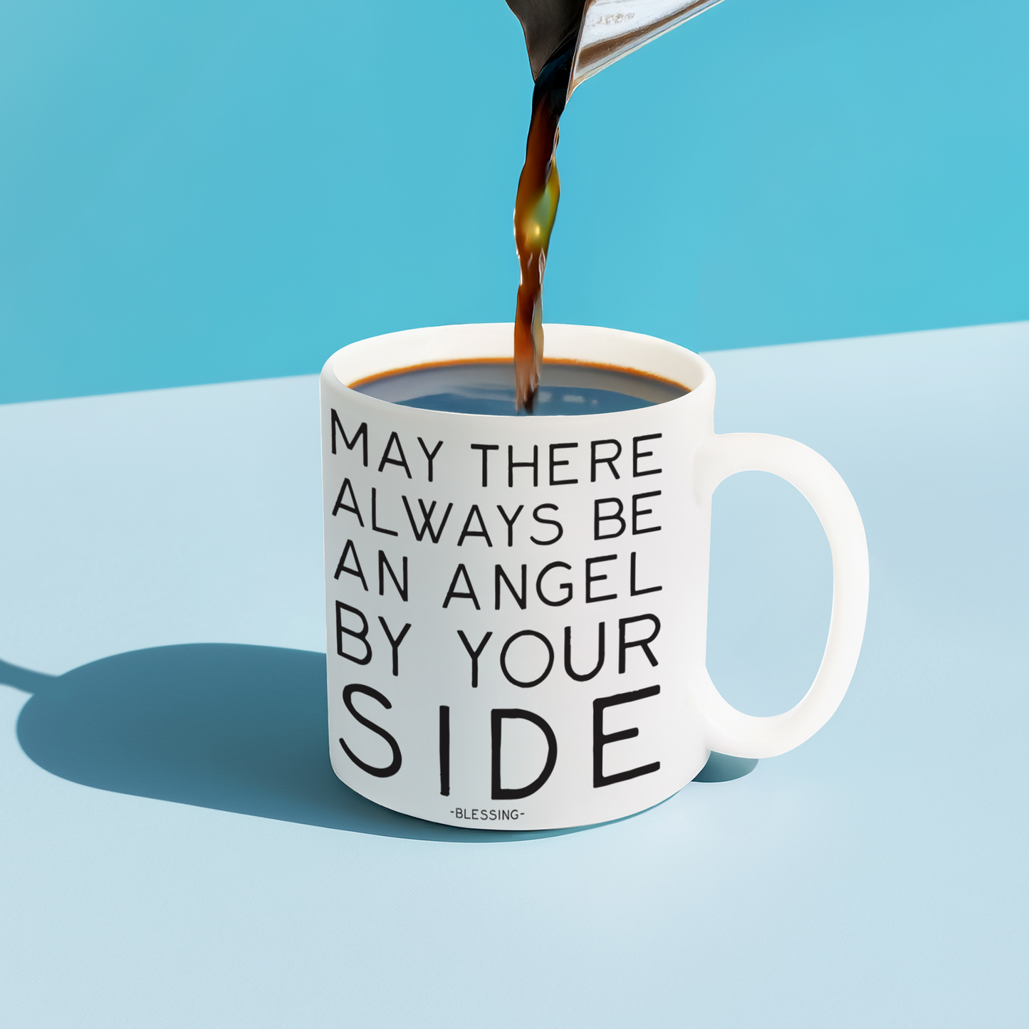 Mug "Angel By Your Side", 14 oz. Ceramic