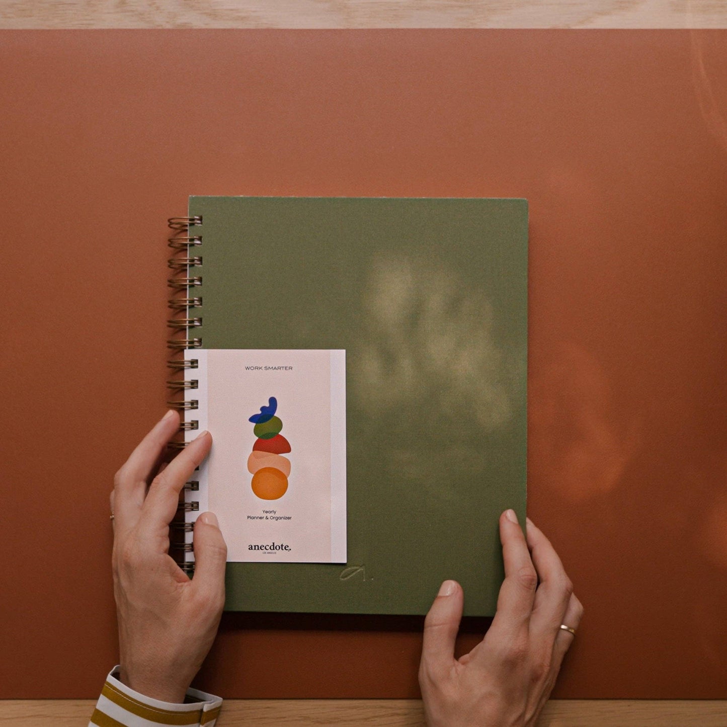 The Yearly Planner -Undated 52 week planner - Spiral Bound