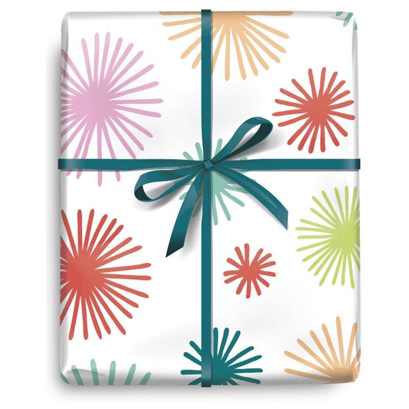Contrast Poms Wrapping Paper - 5FT