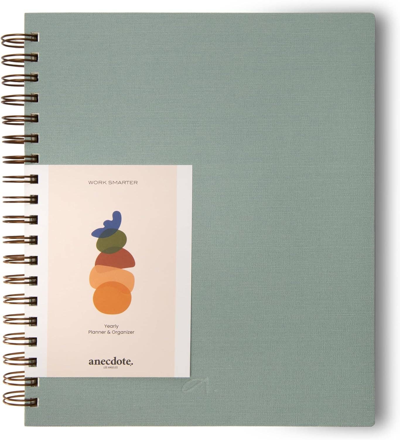 The Yearly Planner -Undated 52 week planner - Spiral Bound