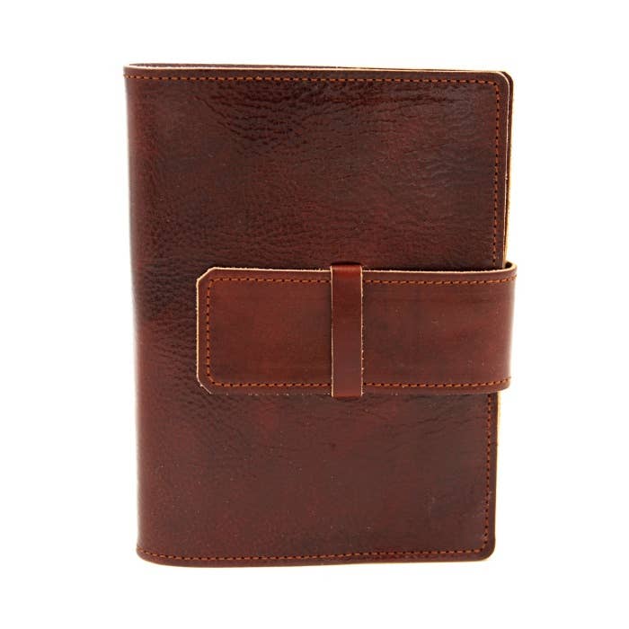 Roma Calfskin Leather 5x7"Journal Italian hand-made