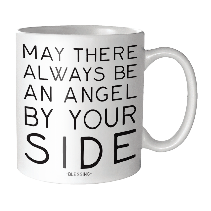 Mug "Angel By Your Side", 14 oz. Ceramic