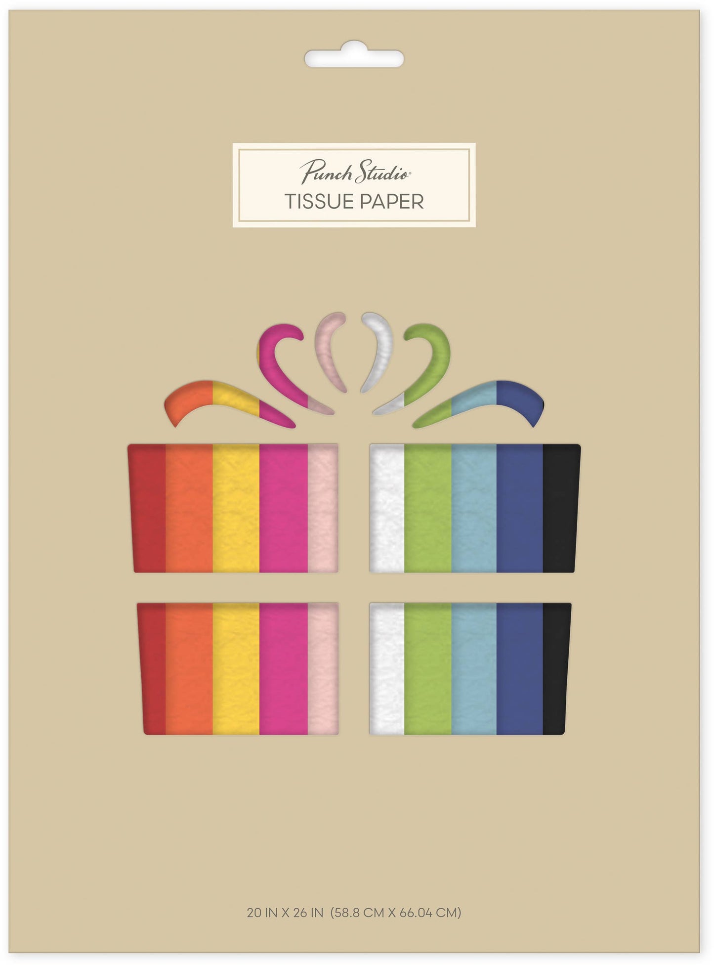 Rainbow Multi Color Tissue Paper