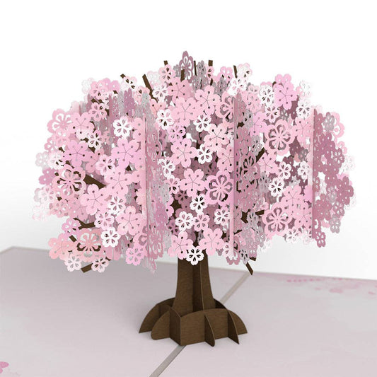 Cherry Blossom Card, 5x7" Pop-Up Cards