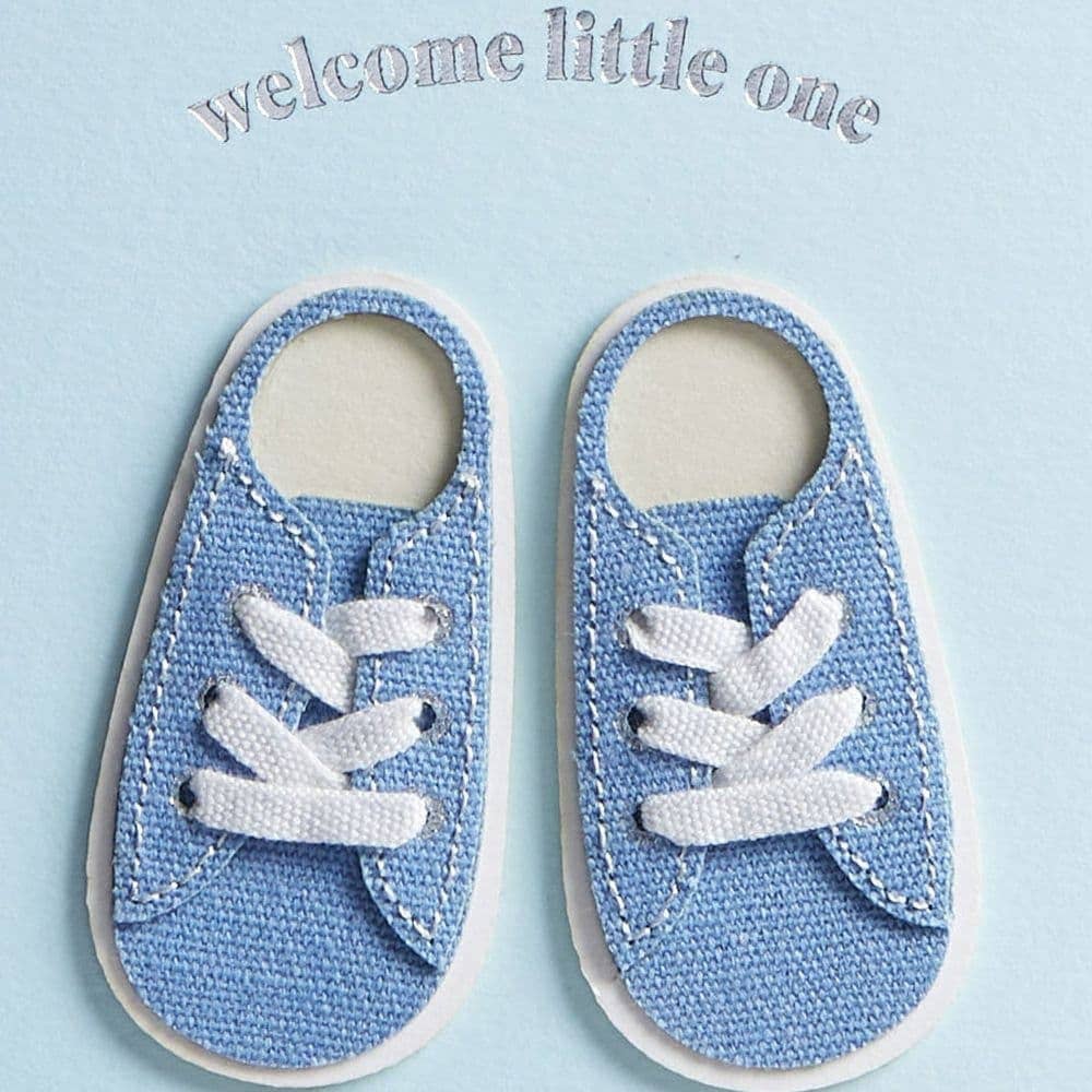 Baby Sneakers Boy Baby Card