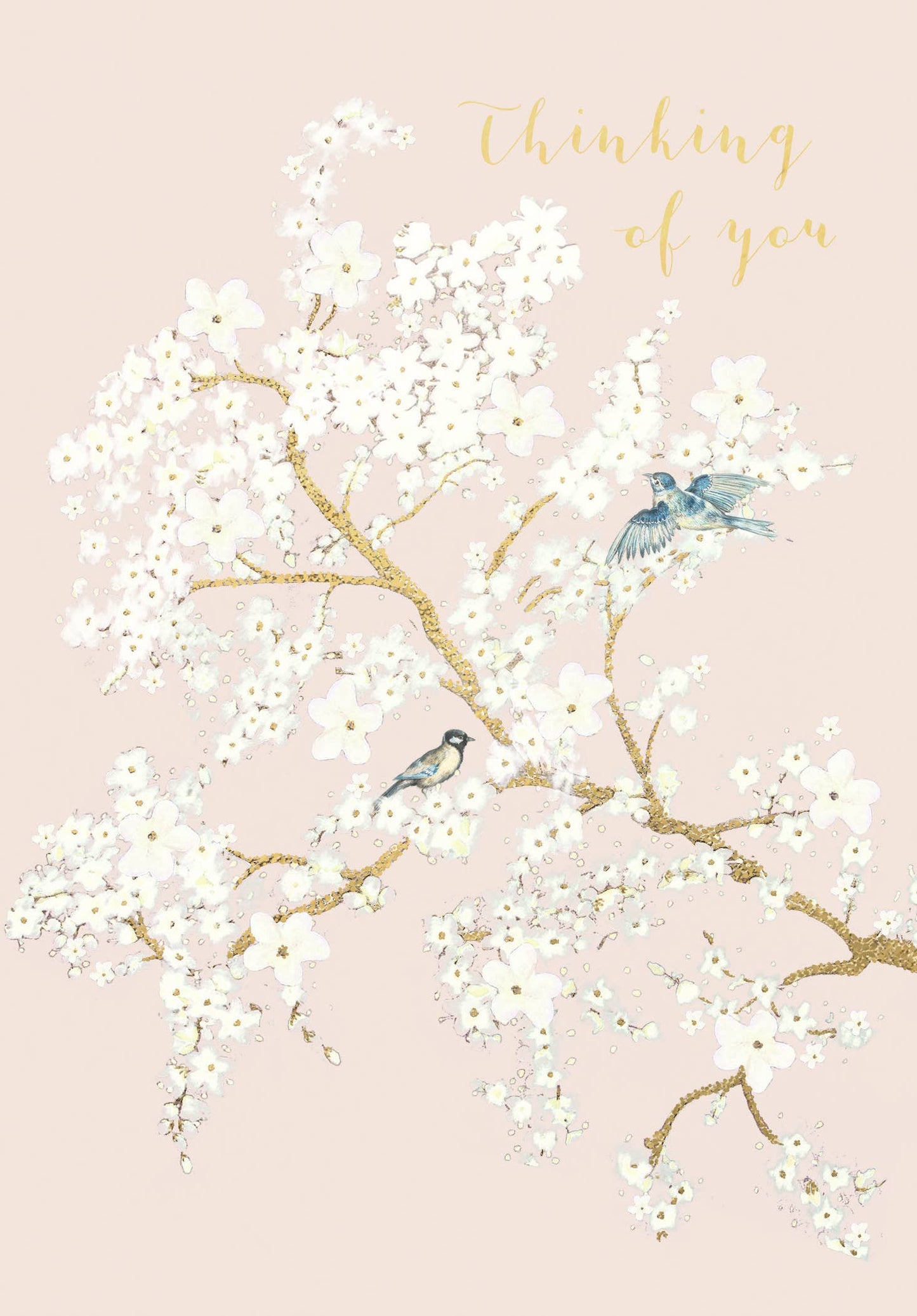 THINKING OF YOU BRANCH GREETING CARD ABACUS
