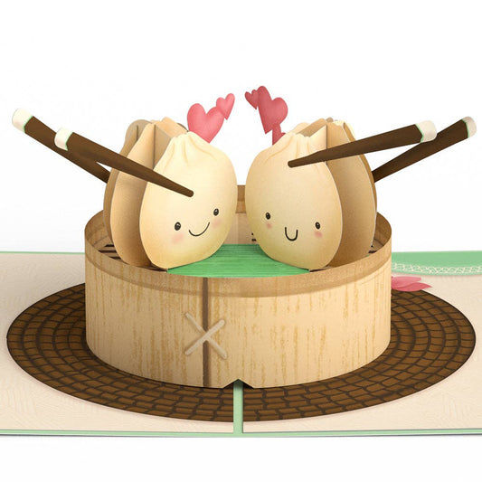 You're All That and Dim Sum 5x7" Pop-Up Card