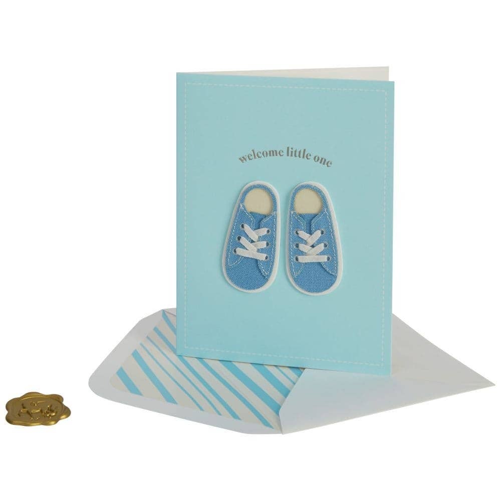 Baby Sneakers Boy Baby Card