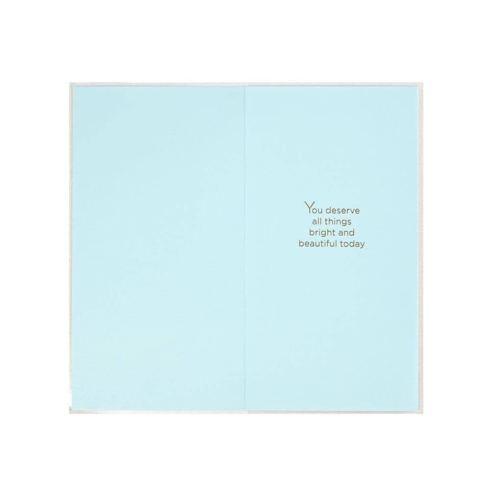 Tiered Flower Cake Card
