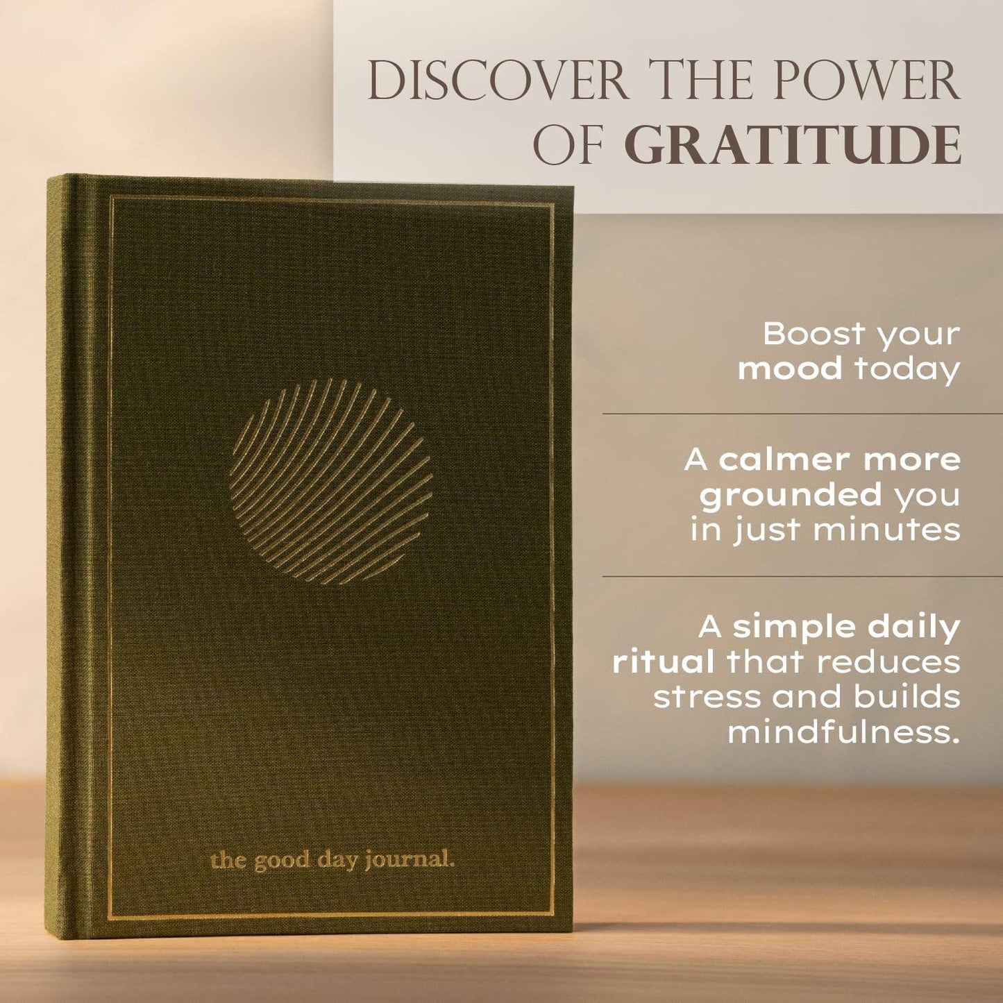 The Good Day Journal | Mindfulness & Gratitude Journal 