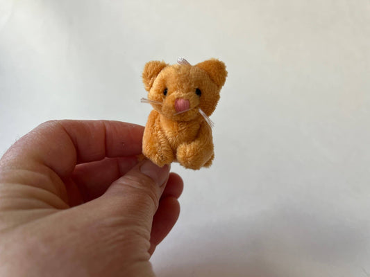 Small Plush Kitty Cat (Ginger)