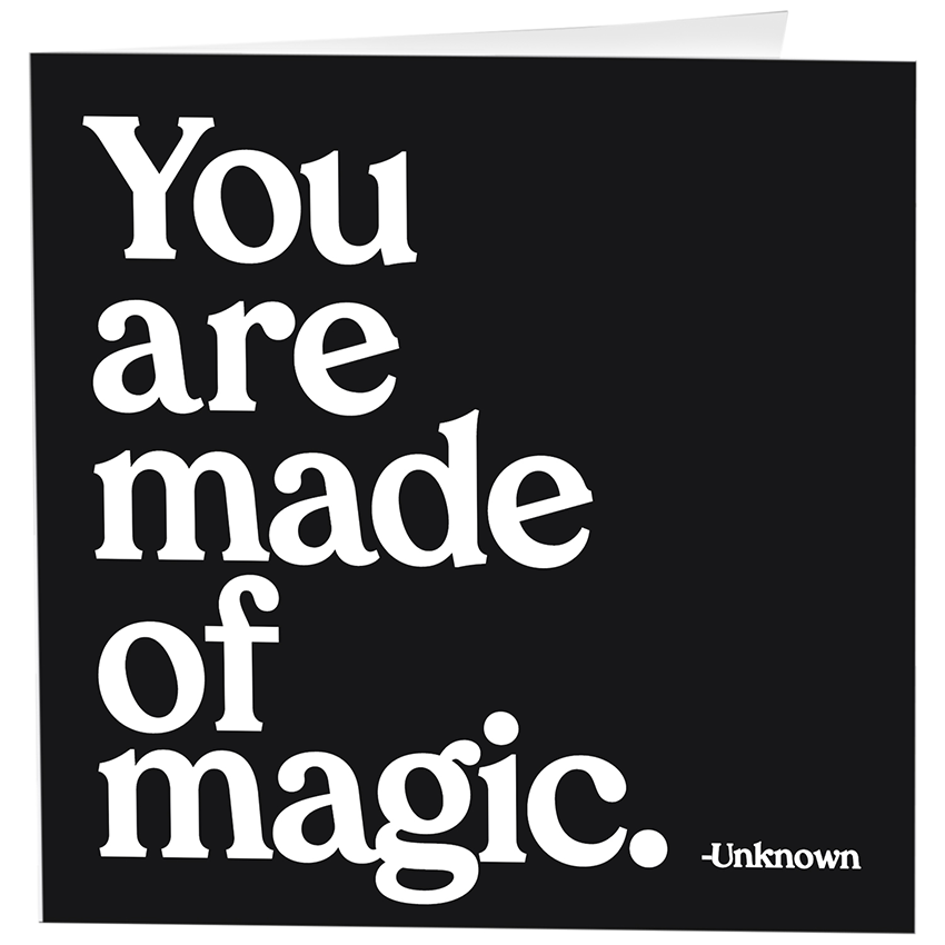 Cards - 372 - You Are Made Of Magic (Unknown)