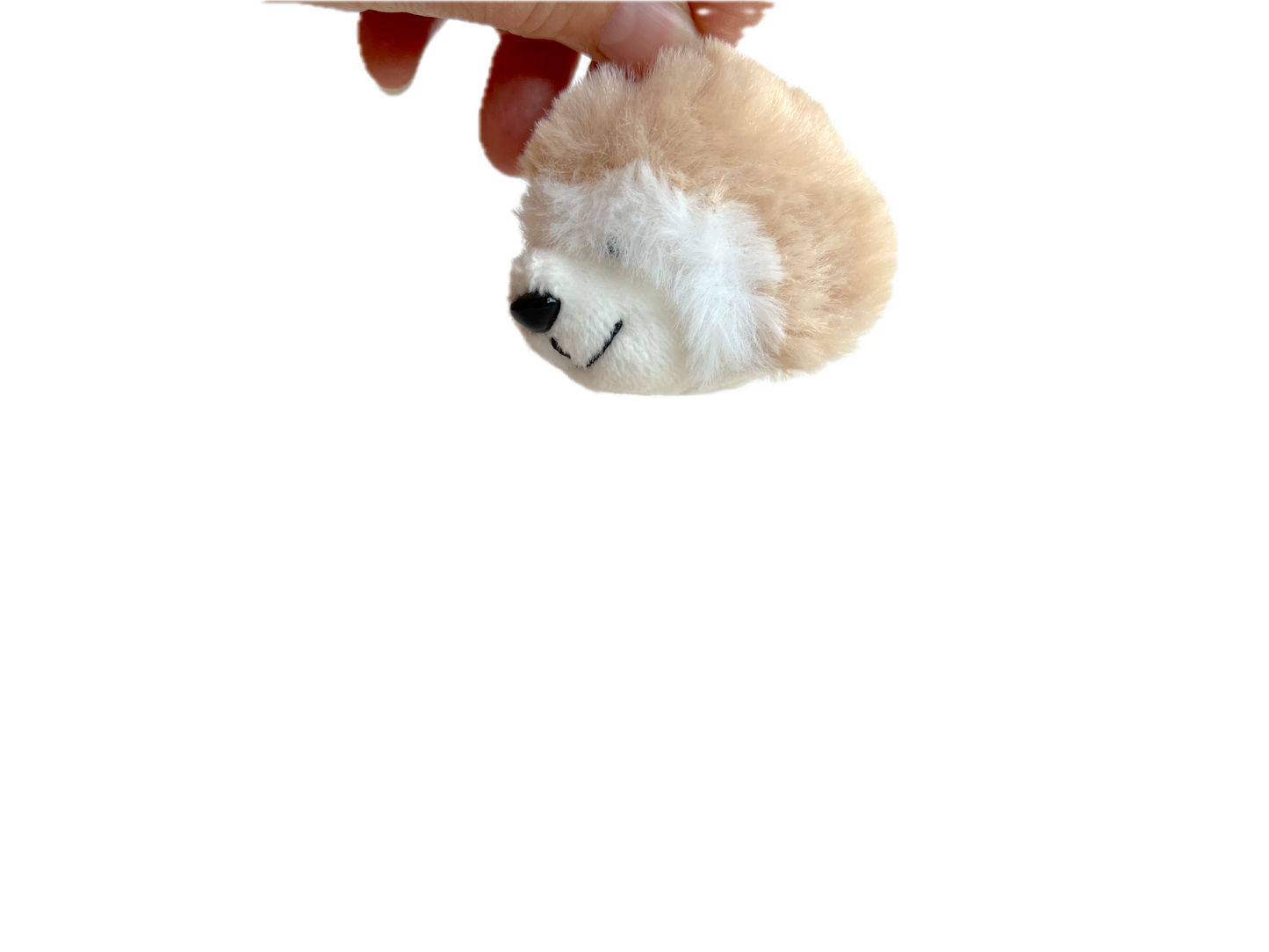 Miniature Plush Hedgehog Small Stuffed Animal Backpack Charm