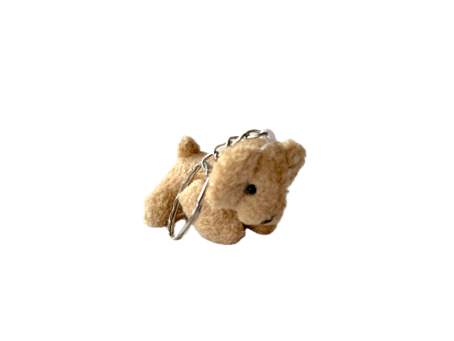 Mini Plush Puppy Dog Bag Charm Backpack Keychain 