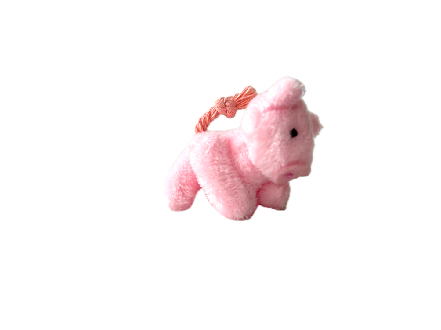 Miniature Plush Pig (Pink)