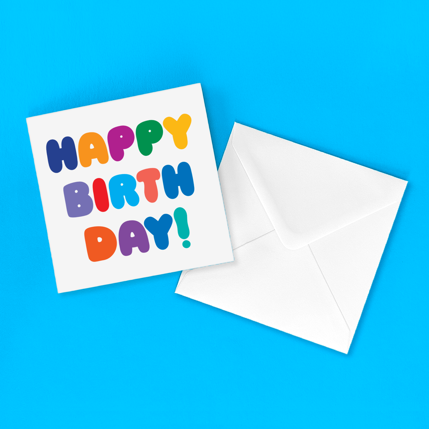 Cards - D354 card - Happy Birthday! - Birthday (Saying)