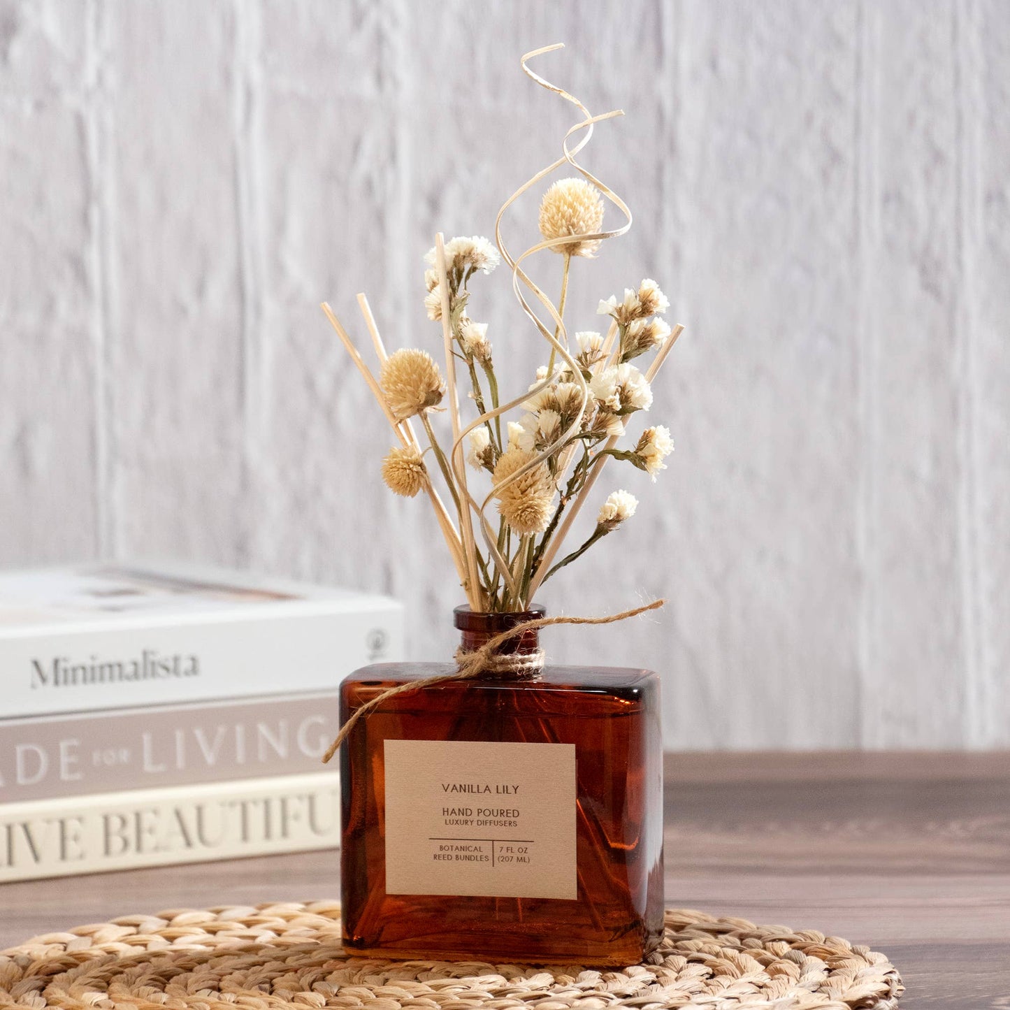 SAMPLE Vanilla Lily Bouquet Reed Bundle Diffuser